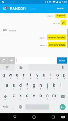 Drug Chatting - Random Chat android App screenshot 2